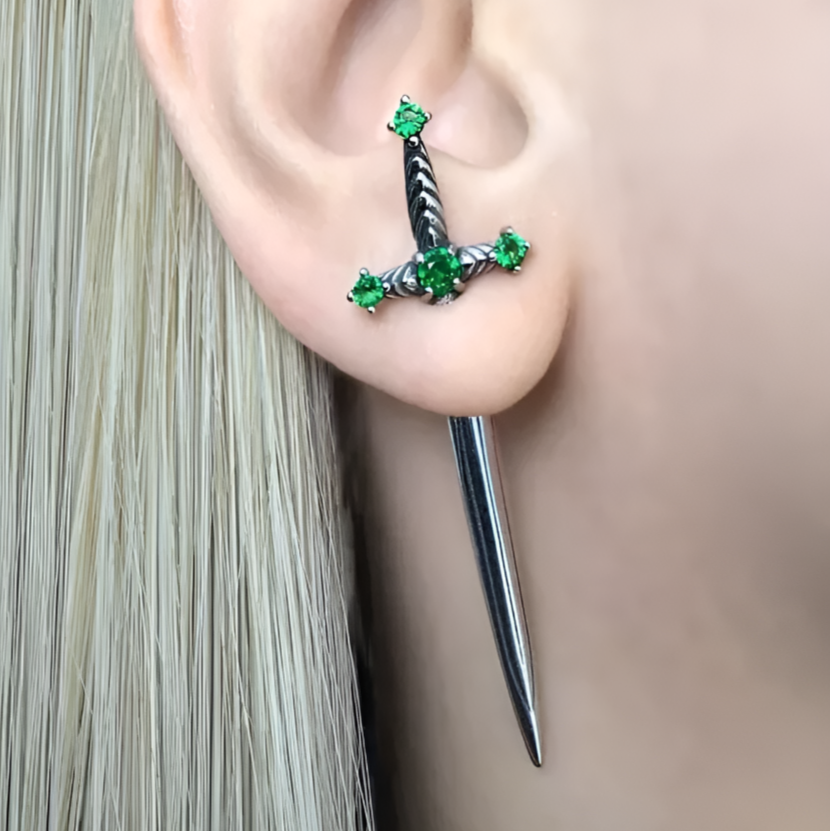 Velthara™ Sword Earrings