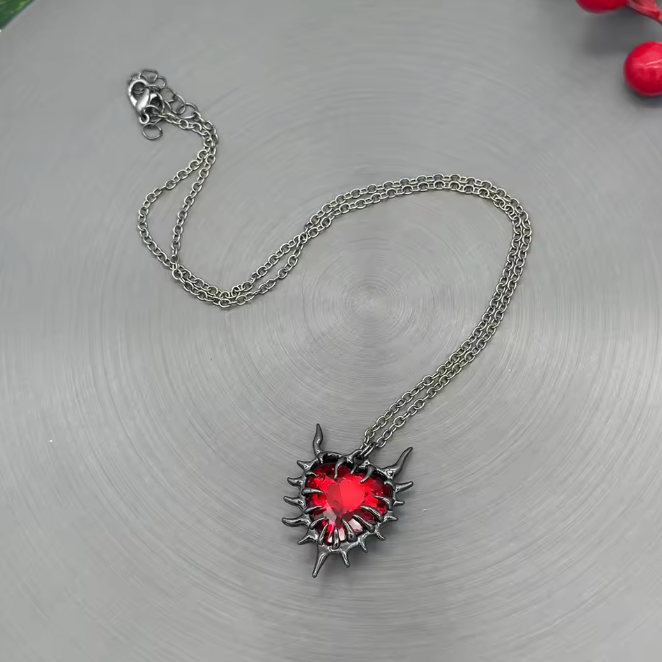 Velthara™ Twilight Rose Necklace