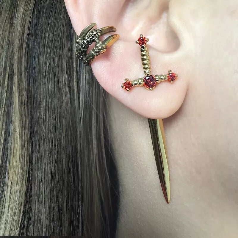 Velthara™ Sword Earrings